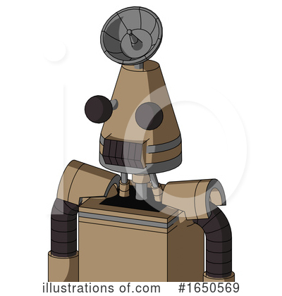 Royalty-Free (RF) Robot Clipart Illustration by Leo Blanchette - Stock Sample #1650569