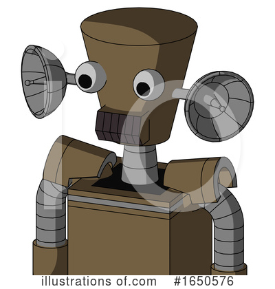 Royalty-Free (RF) Robot Clipart Illustration by Leo Blanchette - Stock Sample #1650576