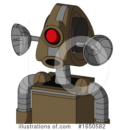 Royalty-Free (RF) Robot Clipart Illustration by Leo Blanchette - Stock Sample #1650582