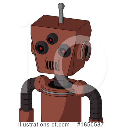 Royalty-Free (RF) Robot Clipart Illustration by Leo Blanchette - Stock Sample #1650587