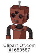 Robot Clipart #1650587 by Leo Blanchette