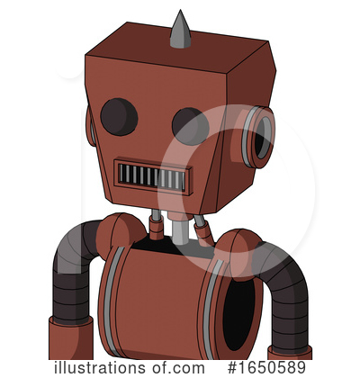 Royalty-Free (RF) Robot Clipart Illustration by Leo Blanchette - Stock Sample #1650589