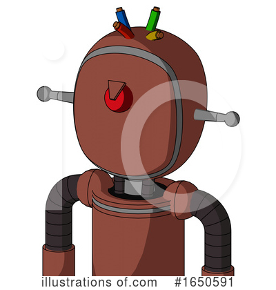 Royalty-Free (RF) Robot Clipart Illustration by Leo Blanchette - Stock Sample #1650591