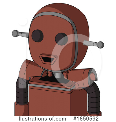 Royalty-Free (RF) Robot Clipart Illustration by Leo Blanchette - Stock Sample #1650592