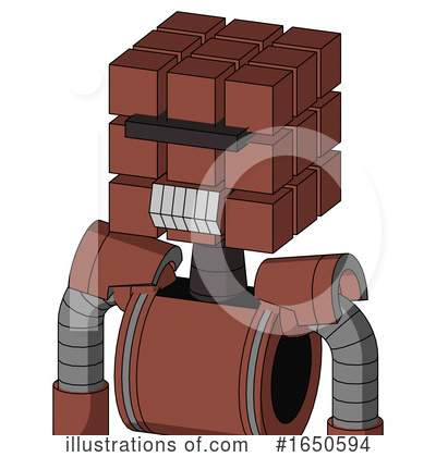 Royalty-Free (RF) Robot Clipart Illustration by Leo Blanchette - Stock Sample #1650594