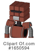 Robot Clipart #1650594 by Leo Blanchette