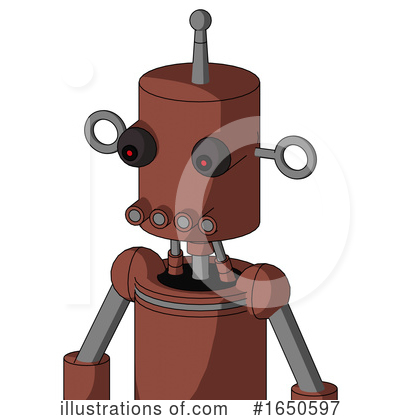 Royalty-Free (RF) Robot Clipart Illustration by Leo Blanchette - Stock Sample #1650597