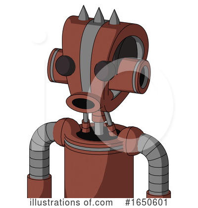 Royalty-Free (RF) Robot Clipart Illustration by Leo Blanchette - Stock Sample #1650601