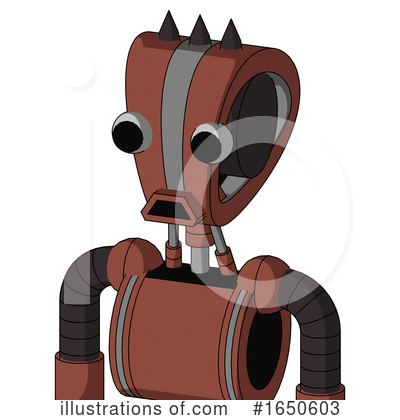 Royalty-Free (RF) Robot Clipart Illustration by Leo Blanchette - Stock Sample #1650603