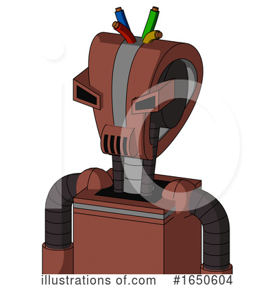 Royalty-Free (RF) Robot Clipart Illustration by Leo Blanchette - Stock Sample #1650604