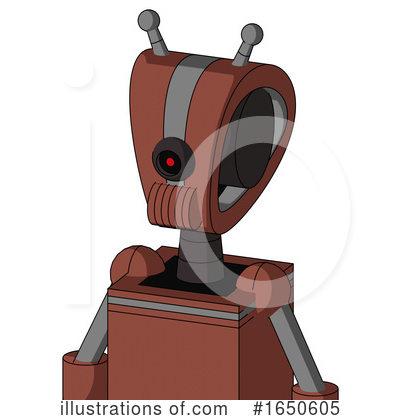 Royalty-Free (RF) Robot Clipart Illustration by Leo Blanchette - Stock Sample #1650605