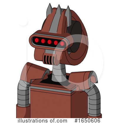 Royalty-Free (RF) Robot Clipart Illustration by Leo Blanchette - Stock Sample #1650606