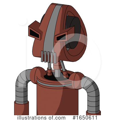Royalty-Free (RF) Robot Clipart Illustration by Leo Blanchette - Stock Sample #1650611