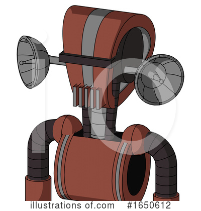 Royalty-Free (RF) Robot Clipart Illustration by Leo Blanchette - Stock Sample #1650612