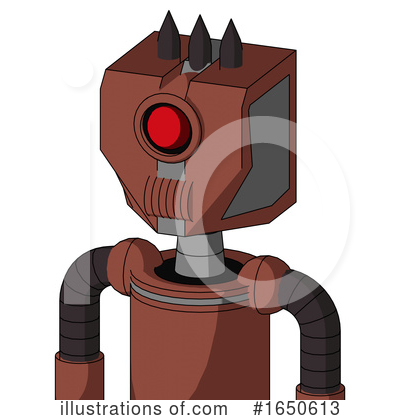 Royalty-Free (RF) Robot Clipart Illustration by Leo Blanchette - Stock Sample #1650613
