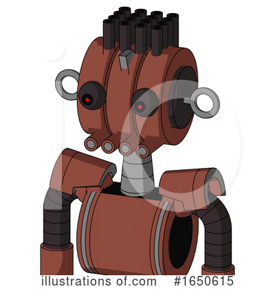 Royalty-Free (RF) Robot Clipart Illustration by Leo Blanchette - Stock Sample #1650615
