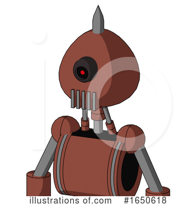 Royalty-Free (RF) Robot Clipart Illustration by Leo Blanchette - Stock Sample #1650618