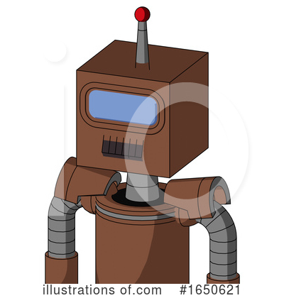 Royalty-Free (RF) Robot Clipart Illustration by Leo Blanchette - Stock Sample #1650621