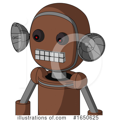 Royalty-Free (RF) Robot Clipart Illustration by Leo Blanchette - Stock Sample #1650625
