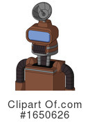 Robot Clipart #1650626 by Leo Blanchette