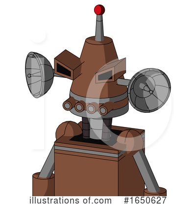 Royalty-Free (RF) Robot Clipart Illustration by Leo Blanchette - Stock Sample #1650627