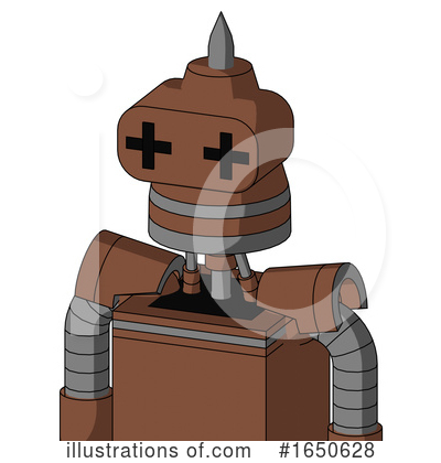 Royalty-Free (RF) Robot Clipart Illustration by Leo Blanchette - Stock Sample #1650628