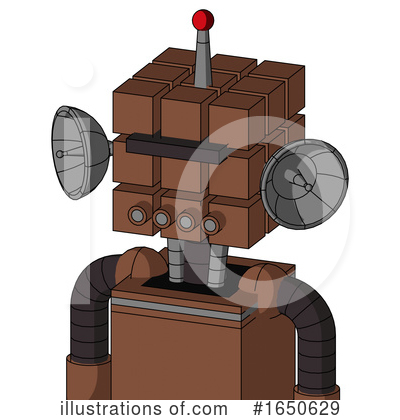Royalty-Free (RF) Robot Clipart Illustration by Leo Blanchette - Stock Sample #1650629
