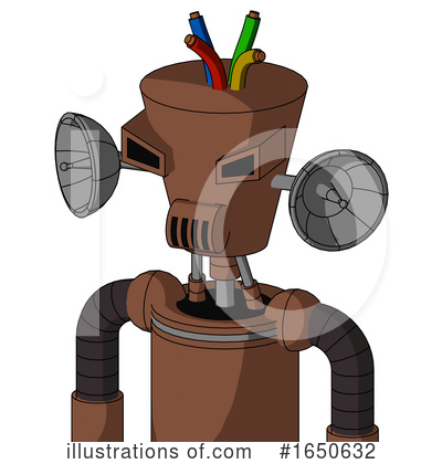 Royalty-Free (RF) Robot Clipart Illustration by Leo Blanchette - Stock Sample #1650632