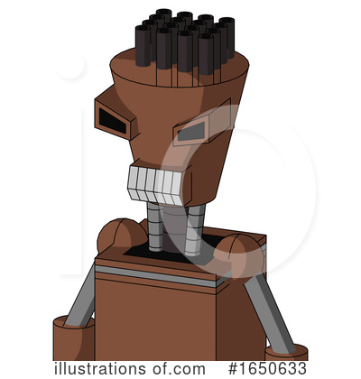 Royalty-Free (RF) Robot Clipart Illustration by Leo Blanchette - Stock Sample #1650633