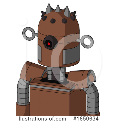 Royalty-Free (RF) Robot Clipart Illustration by Leo Blanchette - Stock Sample #1650634