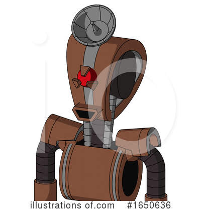 Royalty-Free (RF) Robot Clipart Illustration by Leo Blanchette - Stock Sample #1650636