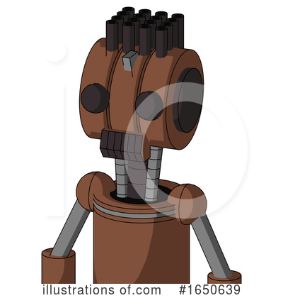 Royalty-Free (RF) Robot Clipart Illustration by Leo Blanchette - Stock Sample #1650639