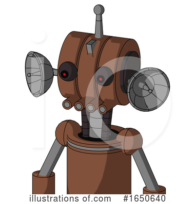 Royalty-Free (RF) Robot Clipart Illustration by Leo Blanchette - Stock Sample #1650640