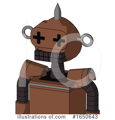 Royalty-Free (RF) Robot Clipart Illustration by Leo Blanchette - Stock Sample #1650643