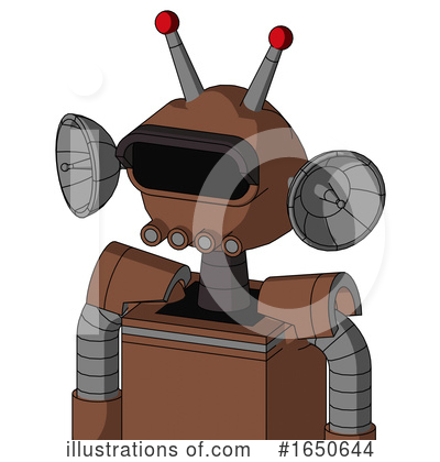 Royalty-Free (RF) Robot Clipart Illustration by Leo Blanchette - Stock Sample #1650644
