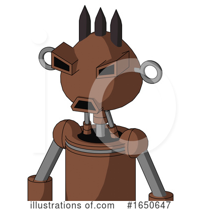 Royalty-Free (RF) Robot Clipart Illustration by Leo Blanchette - Stock Sample #1650647