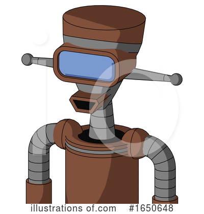 Royalty-Free (RF) Robot Clipart Illustration by Leo Blanchette - Stock Sample #1650648