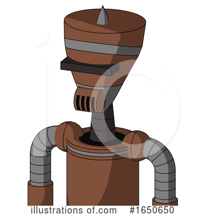 Royalty-Free (RF) Robot Clipart Illustration by Leo Blanchette - Stock Sample #1650650