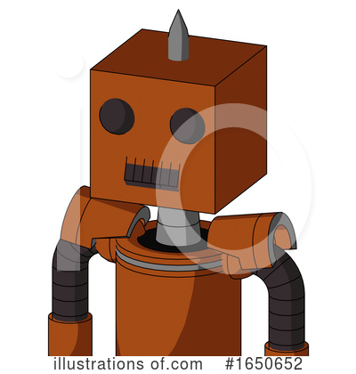 Royalty-Free (RF) Robot Clipart Illustration by Leo Blanchette - Stock Sample #1650652