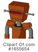Robot Clipart #1650654 by Leo Blanchette