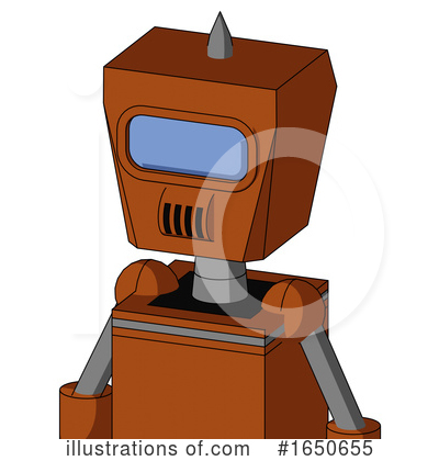 Royalty-Free (RF) Robot Clipart Illustration by Leo Blanchette - Stock Sample #1650655
