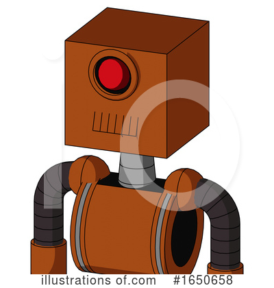 Royalty-Free (RF) Robot Clipart Illustration by Leo Blanchette - Stock Sample #1650658