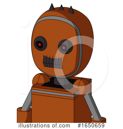Royalty-Free (RF) Robot Clipart Illustration by Leo Blanchette - Stock Sample #1650659