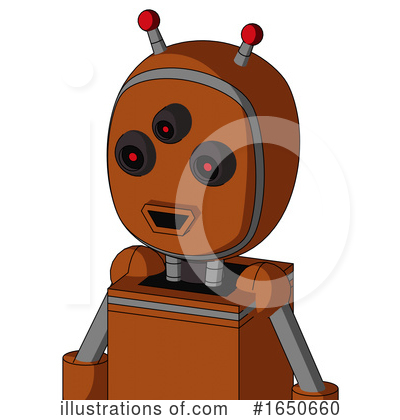 Royalty-Free (RF) Robot Clipart Illustration by Leo Blanchette - Stock Sample #1650660