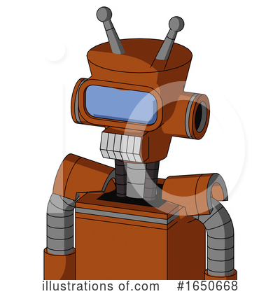 Royalty-Free (RF) Robot Clipart Illustration by Leo Blanchette - Stock Sample #1650668