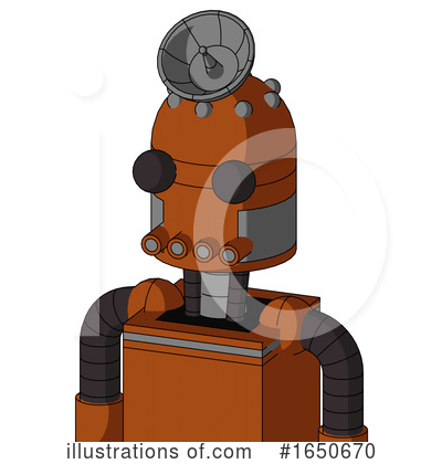 Royalty-Free (RF) Robot Clipart Illustration by Leo Blanchette - Stock Sample #1650670