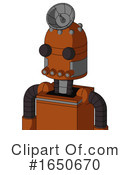 Robot Clipart #1650670 by Leo Blanchette