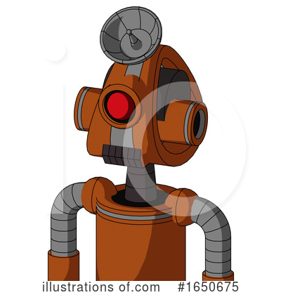 Royalty-Free (RF) Robot Clipart Illustration by Leo Blanchette - Stock Sample #1650675