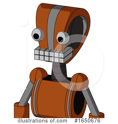 Royalty-Free (RF) Robot Clipart Illustration by Leo Blanchette - Stock Sample #1650676