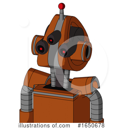 Royalty-Free (RF) Robot Clipart Illustration by Leo Blanchette - Stock Sample #1650678